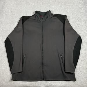 The North Face Jacket Mens 2XL Gray TKA Stealth Full Zip Outdoor Hiking Gorpcore